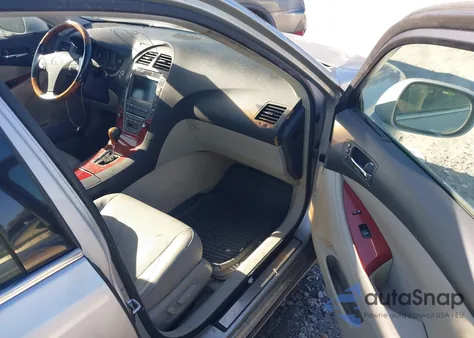 2007 Lexus Es 350 z USA, uszkodzony, nr VIN JTHBJ46G072036981